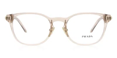 Prada Pr 12zvd Asian Fit Women's Glasses, Pink, Size 51 In Neutral