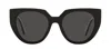 Prada Pr 14ws 09q5s0 52mm Womens Cat-eye Sunglasses In Multi