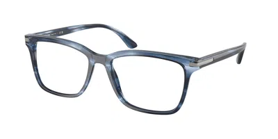 Prada Pr 14wv 26f1o1 Occhiali Da Vista Blu Per Uomo (solo Montatura) In Blue