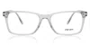 Prada Pr 14wv Rectangle-frame Eyeglasses In Gray