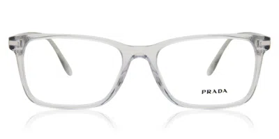 PRADA PR 14WV MEN'S GLASSES, CLEAR, SIZE 56