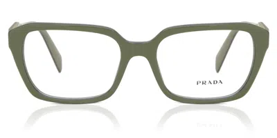 Prada Pr 14zv Women's Glasses, Green, Size 54 In Orange
