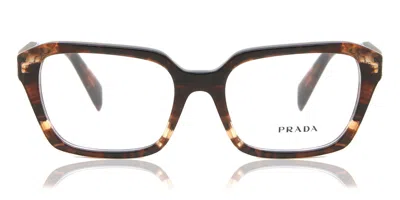 Prada Pr 14zv 07r1o1 Women's Glasses Tortoiseshell Size 54 - Free Lenses - Blue Light Block Available In Brown