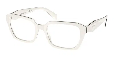 Prada Pr 14zv Women's Glasses, White, Size 54