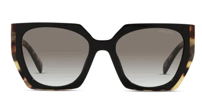Prada Pr 15ws Black/tortoise In Black,tortoise
