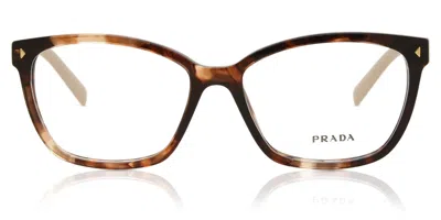 Prada Pr 15zv Women's Glasses, Tortoiseshell, Size 53 In Brown