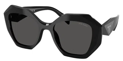 Prada Pr 16ws 1ab5s0 Women's Sunglasses Black Size 53