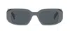 Prada Pr 17ws 11n09t Rectangle Sunglasses In Multi