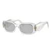 Prada Pr 17ws 12r30b 49mm Womens Rectangle Sunglasses In Multi