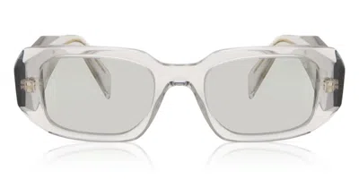 Prada Pr 17ws 12r30b Women's Sunglasses Grey Size 49 In Gray