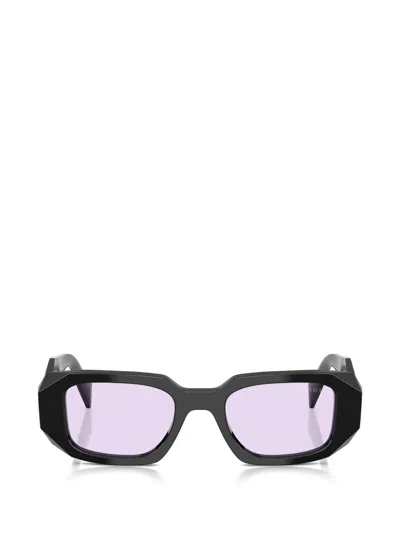 Prada Violet Rectangular Ladies Sunglasses Pr 17wsf 16k40j 51 In Black