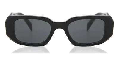 Prada Pr 17ws Symbole 1ab5s0 Occhiali Da Sole Neri Per Donna In Black