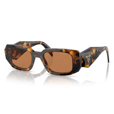 Prada Pr 17ws Vau2z1 49mm Womens Rectangle Sunglasses In Multi