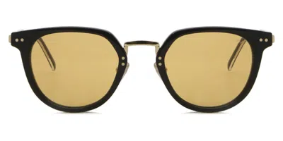 Prada Pr 17ys Aav07m Men's Sunglasses Black Size 49 In Brown