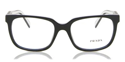 Prada Pr 17zv Women's Glasses, Black, Size 52