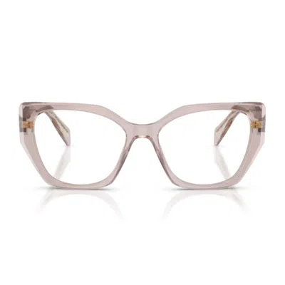 Prada Pr 18wv 29d1o1 Malva Freddo Glasses In Transparent