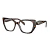 Prada Pr 18wv 2au1o1 52mm Womens Fashion Eyeglasses 52mm In Grey