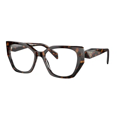 Prada 0pr 18wv Oversized Square Tortoiseshell Acetate Sunglasses In Brown