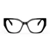 Prada Pr 18wv Eyeglasses In Black