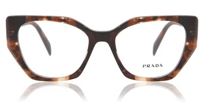 Prada Pr 18wv Symbole Women's Glasses, Tortoiseshell, Size 52 In Brown