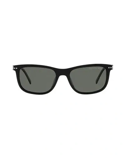 Prada Pr 18ys Man Sunglasses Black Size 54 Acetate