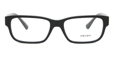 Prada Pr 18zv Men's Glasses, Black, Size 56