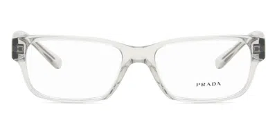 Prada Pr 18zv Men's Glasses, Clear, Size 54 In White