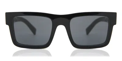 Prada Pr 19ws 1ab5s0 Occhiali Da Sole Neri Per Uomo In Black