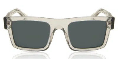Prada Pr 19ws U4309t Men's Sunglasses Clear Size 52 In Gray