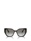 Prada Pr 15ws 1ab5z1 Geometric Polarized Sunglasses In Black