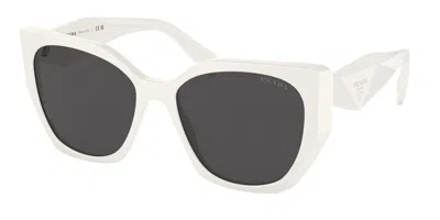 Prada Pr 19zsf Asian Fit 1425s0 Women's Sunglasses White Size 56