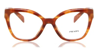 Prada Pr 20zv Women's Glasses, Tortoiseshell, Size 52 In Brown