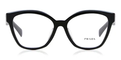 Prada Pr 20zvf Asian Fit Women's Glasses, Black, Size 56