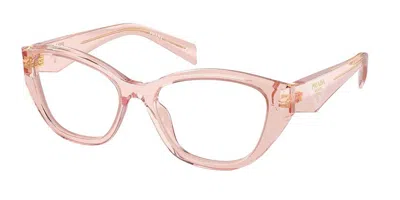 Prada Pr 21zv Women's Glasses, Pink, Size 53