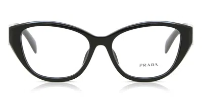 Prada Pr 21zvf Asian Fit 16k1o1 Women's Glasses Black Size 55 - Free Lenses - Blue Light Block Available