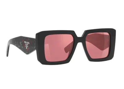 Pre-owned Prada Pr 23ys Sunglasses In Black (spr23y)