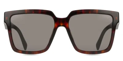 Prada Pr 24zs 17n40l Women's Sunglasses Tortoiseshell Size 56 In Black