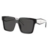 Prada Oversized Square Women's Sunglasses, Pr 24zs In Black