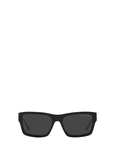 PRADA PR 25ZS BLACK SUNGLASSES