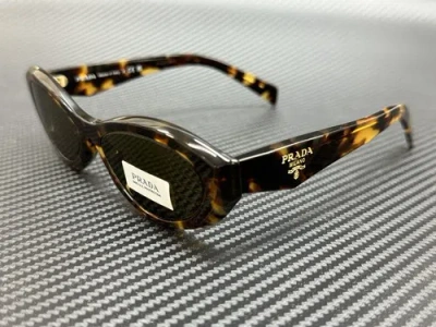 Pre-owned Prada Pr 26zs 14l09z Honey Tortoise Brown Women's 55 Mm Sunglasses