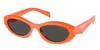 Prada Cat-eye Frame Sunglasses In Orange