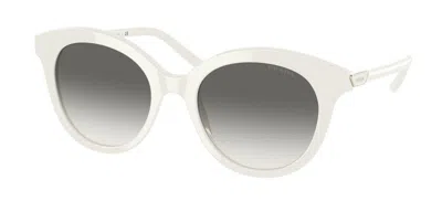 Pre-owned Prada Pr 27zs Black/dark Grey (16k-08z) Sunglasses In Gray