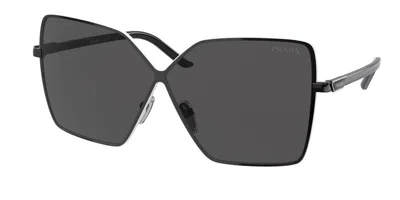Prada Pr 50ys Symbole 1ab5s0 Occhiali Da Sole Neri Per Donna In Black