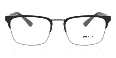 Prada Pr 54tv Men's Glasses, Black, Size 55