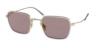 Prada Pr 54ws 06q06i Occhiali Da Sole Oro Per Donna In Multi