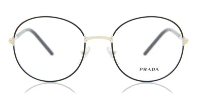 Prada Pr 55wv Aav1o1 Women's Glasses Black Size 53 - Free Lenses - Blue Light Block Available In White