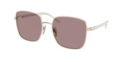 Prada Pr 55ys Zvn06i Women's Sunglasses Gold Size 57