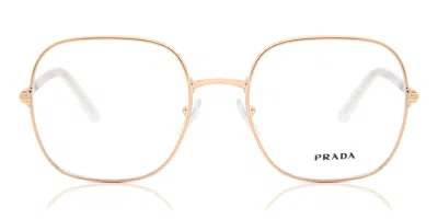 Prada Pr 56wv Svf1o1 Occhiali Da Vista Rose-oro Per Donna (solo Montatura) In Gold