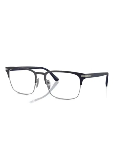 Prada Pr 58zv Rectangle-frame Glasses