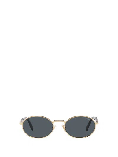 Prada Pr 65zs Pale Gold Sunglasses